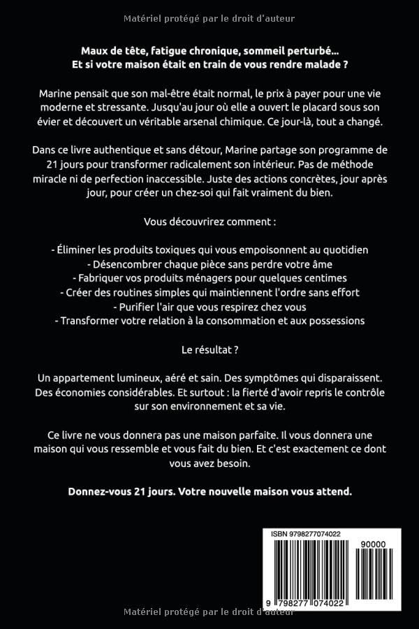 Je Détox Ma Maison: Ranger, Trier, Organiser : en Seulement 21 Jours