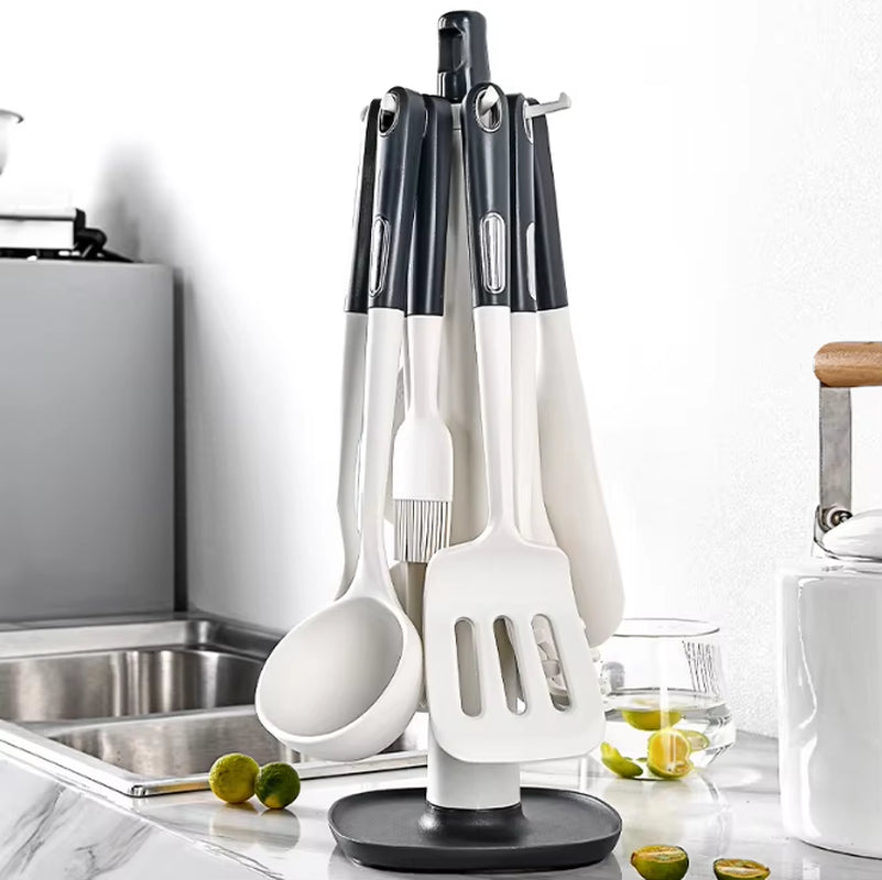 Premium Silicone Cookware Set Essential Kitchen Utensils for Mixing Serving Draining and Turninga Must Have for Every Home Chef