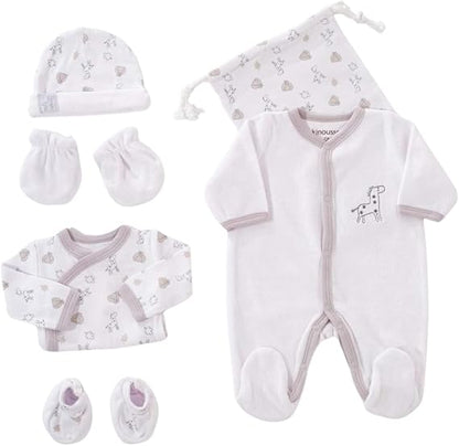 Kit Naissance Bébé Velours – Ensemble Naissance Nouveau
