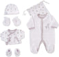 Kit Naissance Bébé Velours – Ensemble Naissance Nouveau