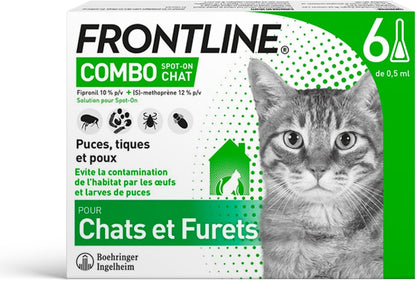 FRONTLINE Combo Chat - Anti Puces, Tiques &amp; Poux