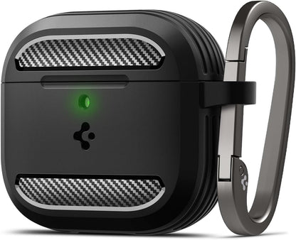 Spigen Rugged Armor Coque Compatible avec AirPods 4