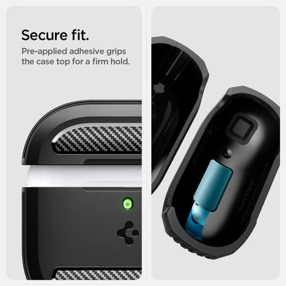 Spigen Rugged Armor Coque Compatible avec AirPods 4