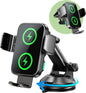 Chargeur sans Fil pour Voiture, Double Bobine 15W Charge Rapide