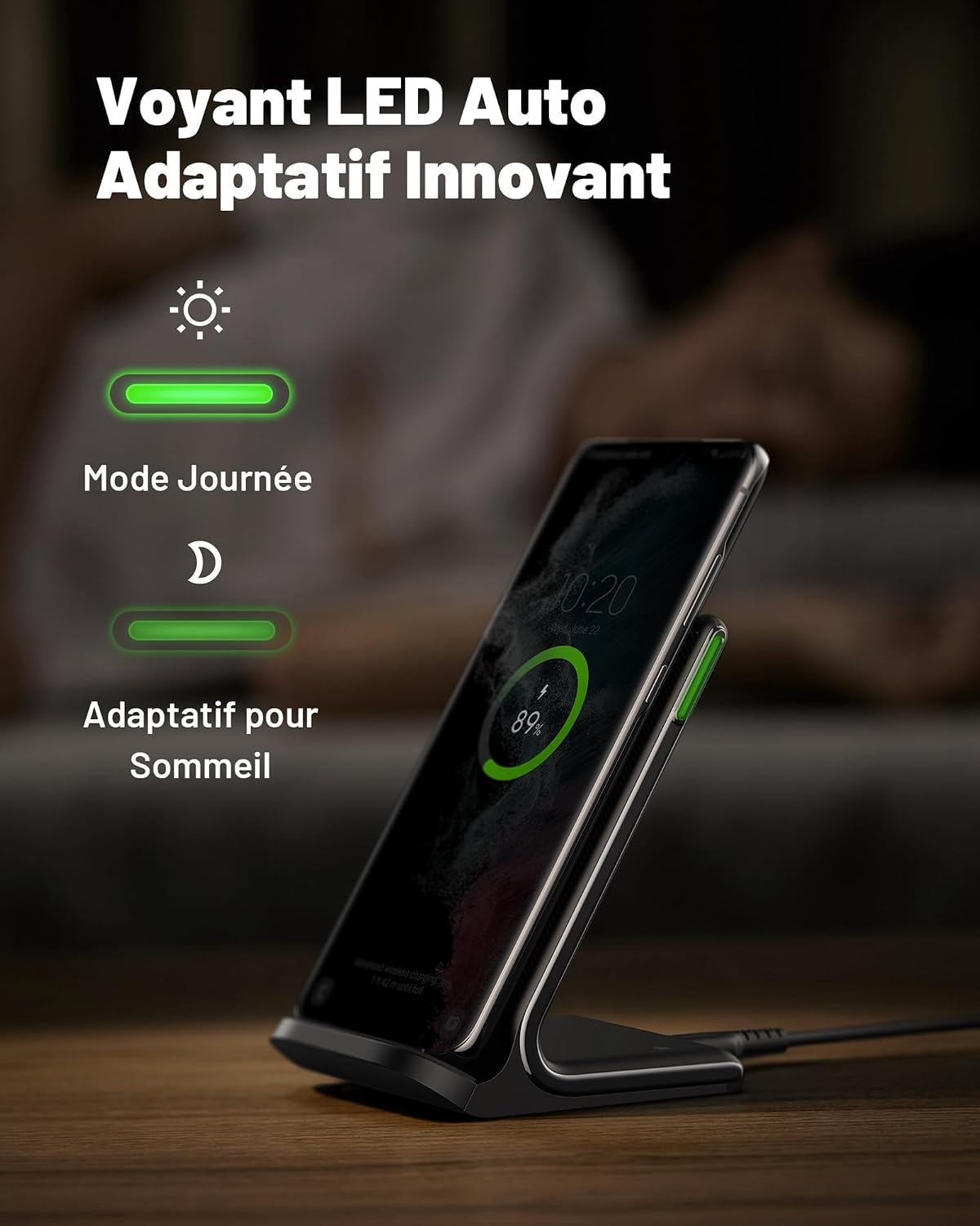 INIU Chargeur Induction 15W