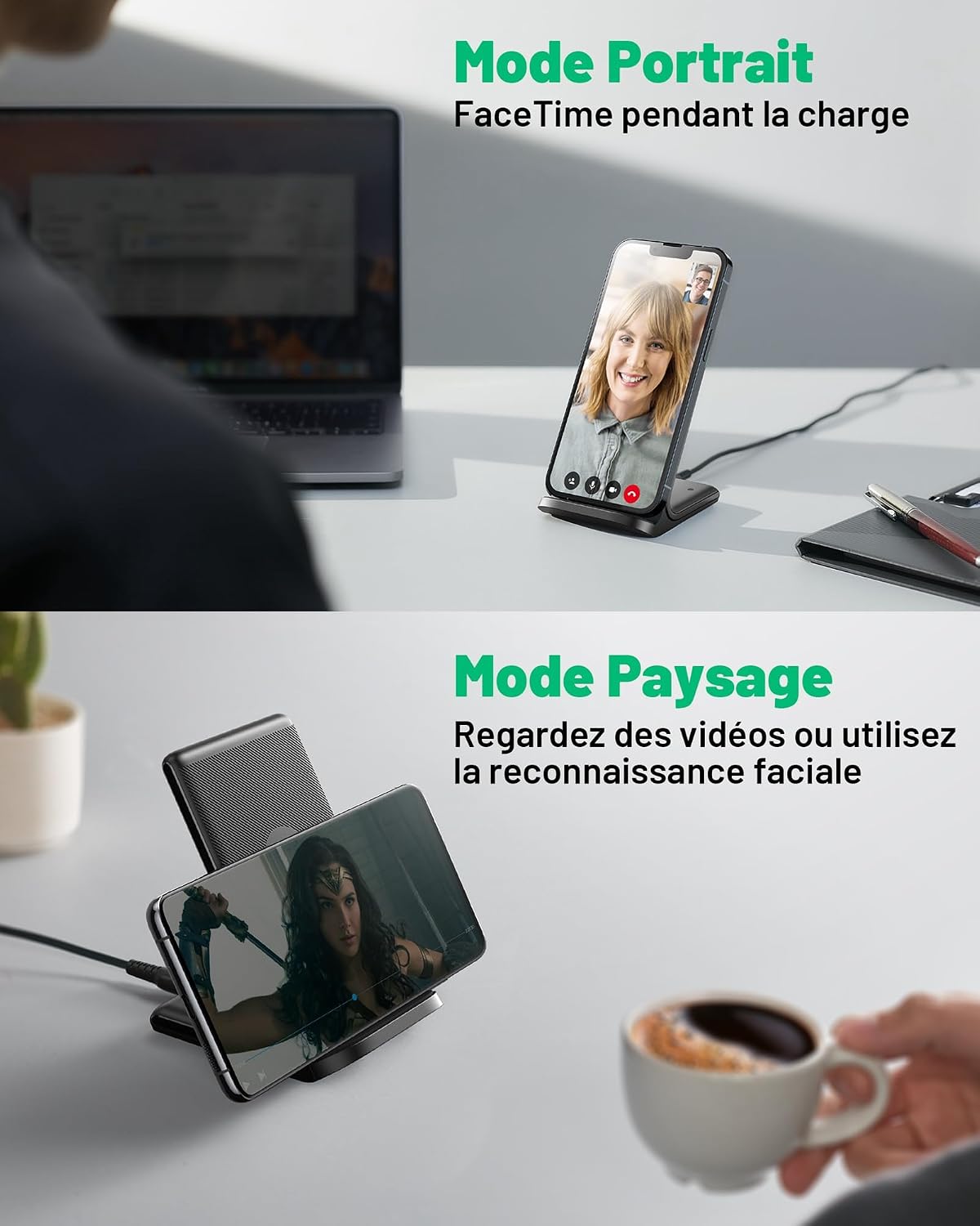 INIU Chargeur Induction 15W