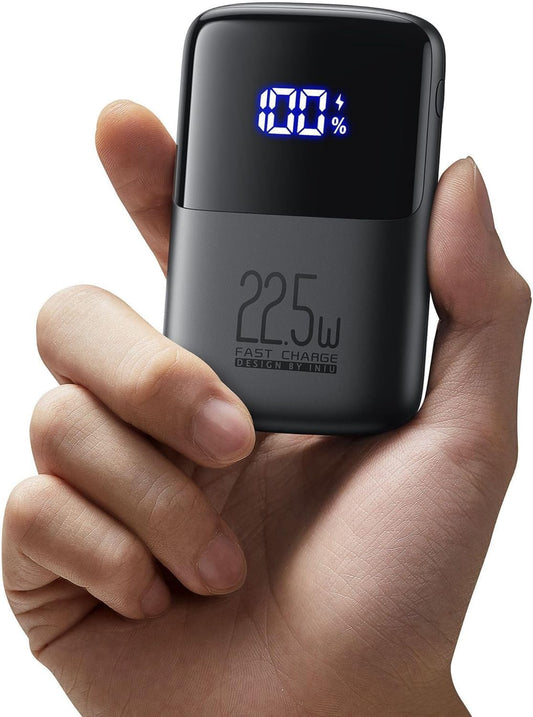 INIU Batterie Externe, Mini 10000mAh 22.5 W Power Bank Charge Rapide