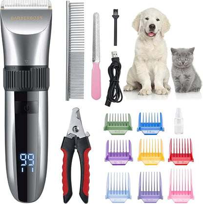 Tondeuse de toilettage sans fil pour chien