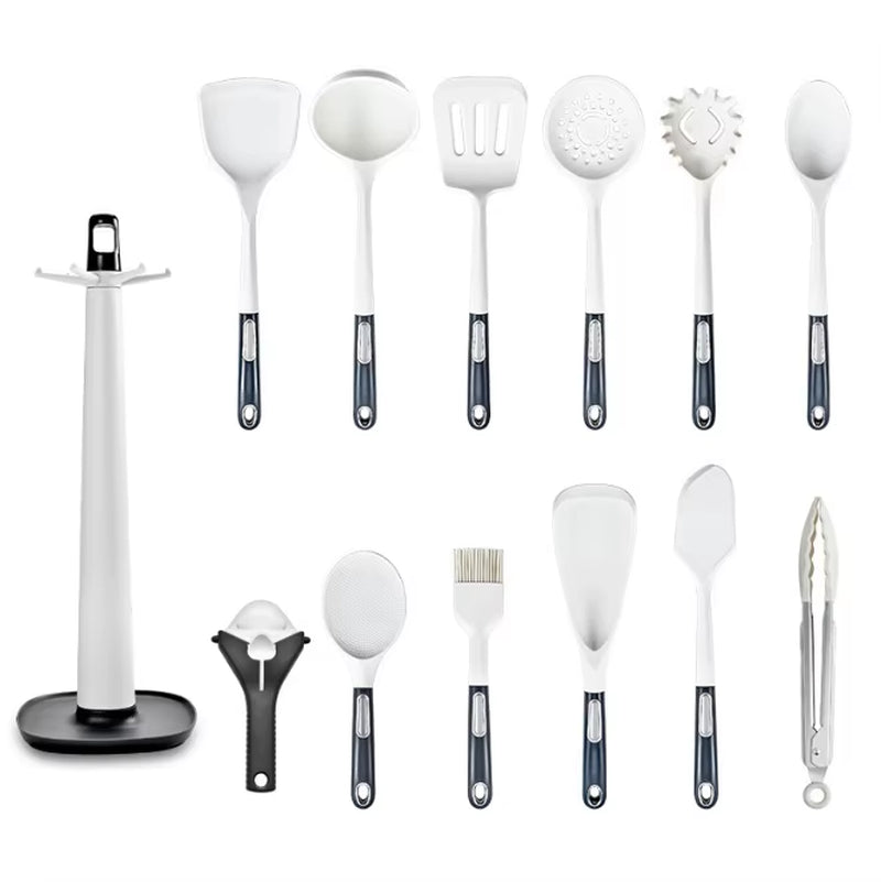 Premium Silicone Cookware Set Essential Kitchen Utensils for Mixing Serving Draining and Turninga Must Have for Every Home Chef