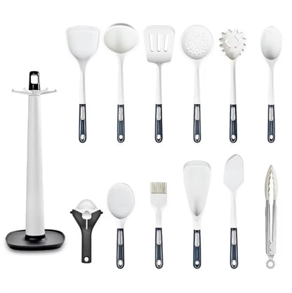 Premium Silicone Cookware Set Essential Kitchen Utensils for Mixing Serving Draining and Turninga Must Have for Every Home Chef