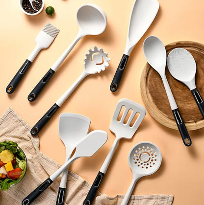 Premium Silicone Cookware Set Essential Kitchen Utensils for Mixing Serving Draining and Turninga Must Have for Every Home Chef