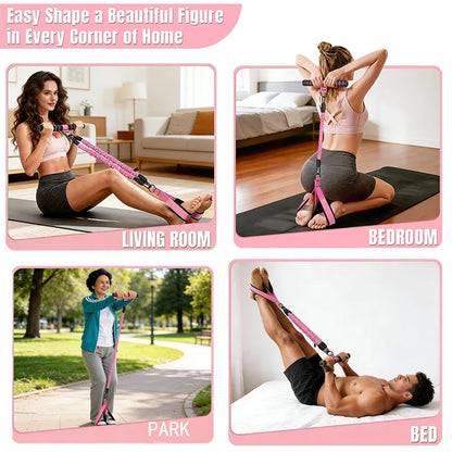2026 Latest Upgraded Version of the Adjustable Resistance Soft Foot Pedal Multi-Functional Resistance Band, Suitable for Sit-Ups