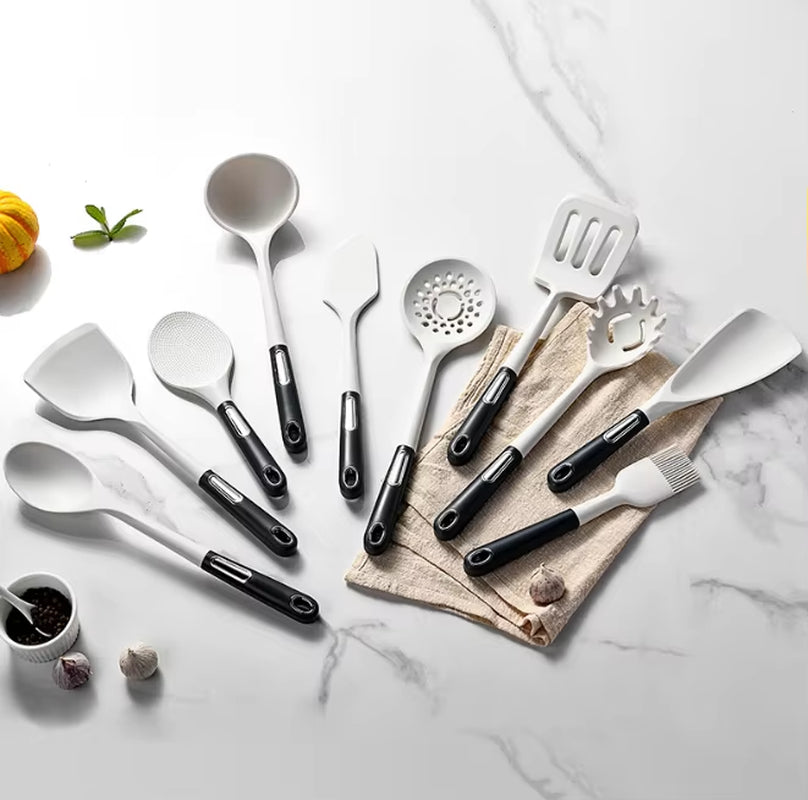 Premium Silicone Cookware Set Essential Kitchen Utensils for Mixing Serving Draining and Turninga Must Have for Every Home Chef